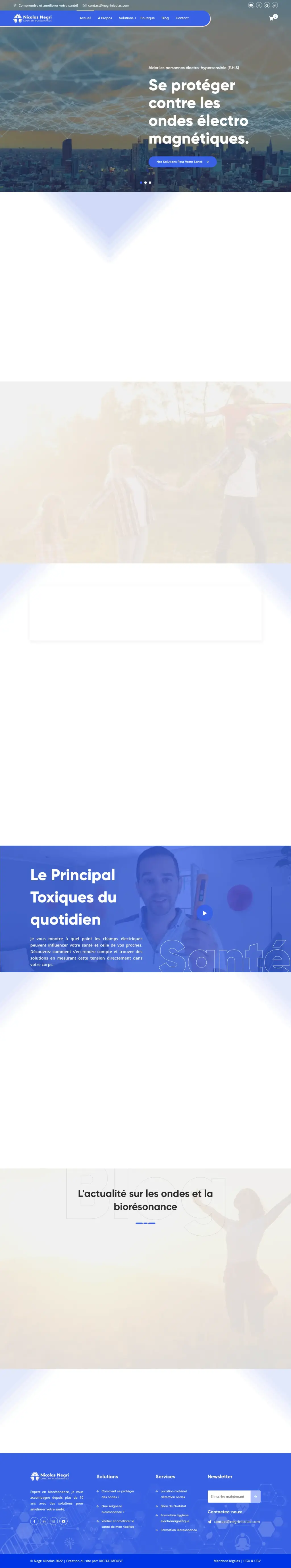 Capture pleine page — Nicolas Negri