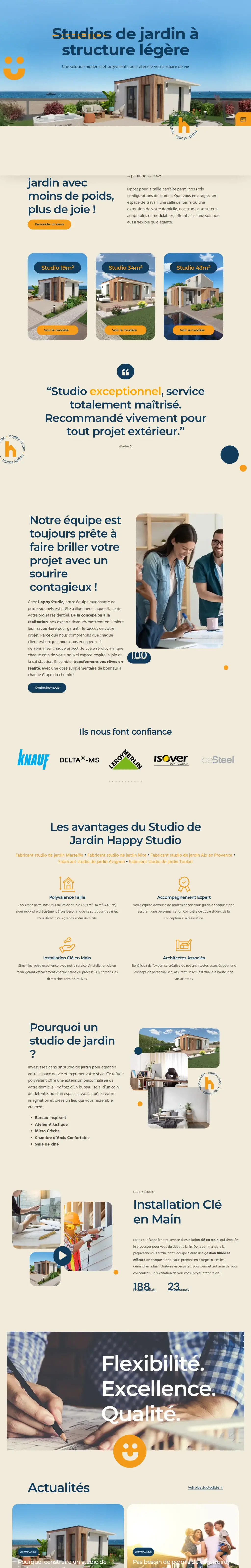Capture pleine page — Happy Studio